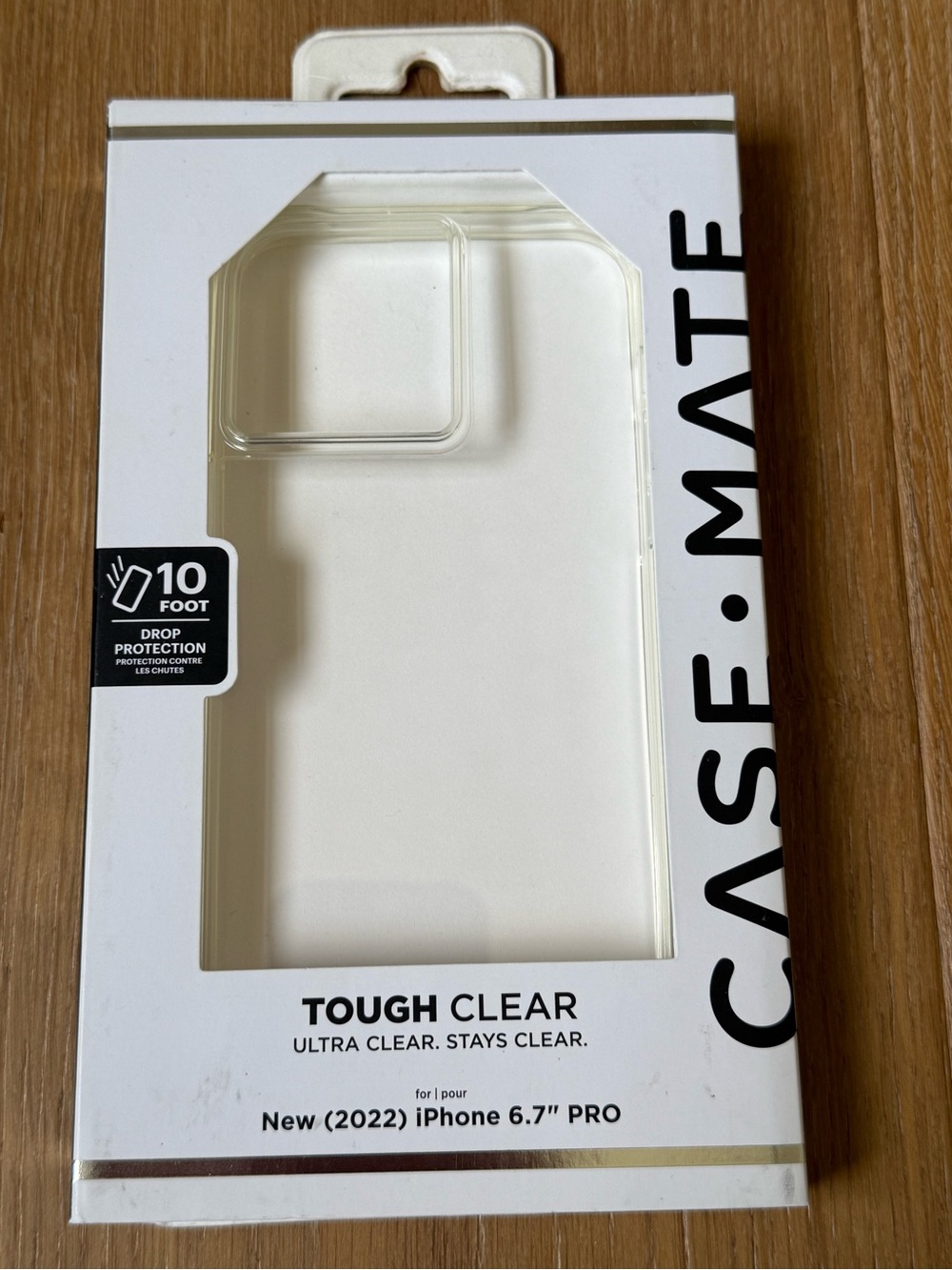 New Case-mate Ultra Clear Tough Clear Transparent iPhone 6.7” PRO 2022 case